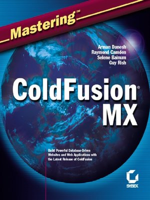 cover image of Mastering ColdFusion MX